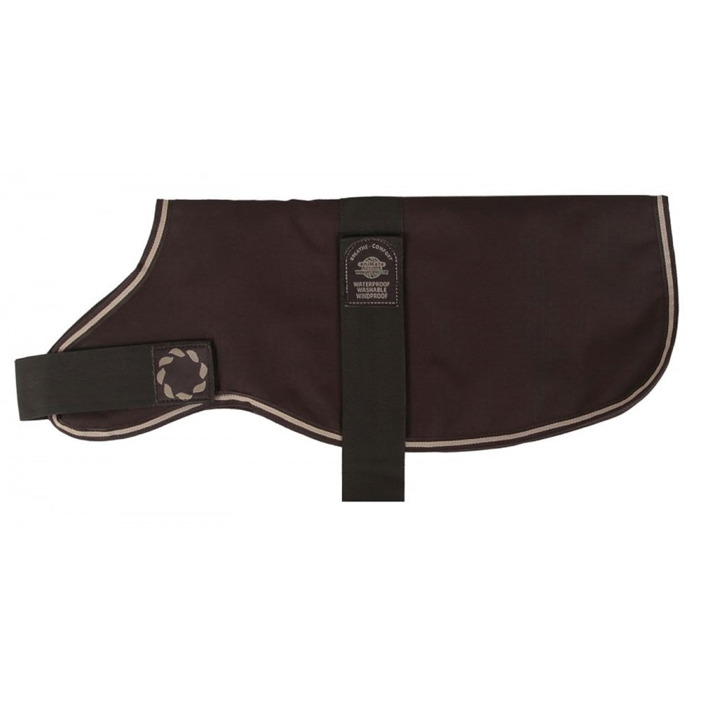 Outhwaites Brown Dachshund Padded Dog Coat