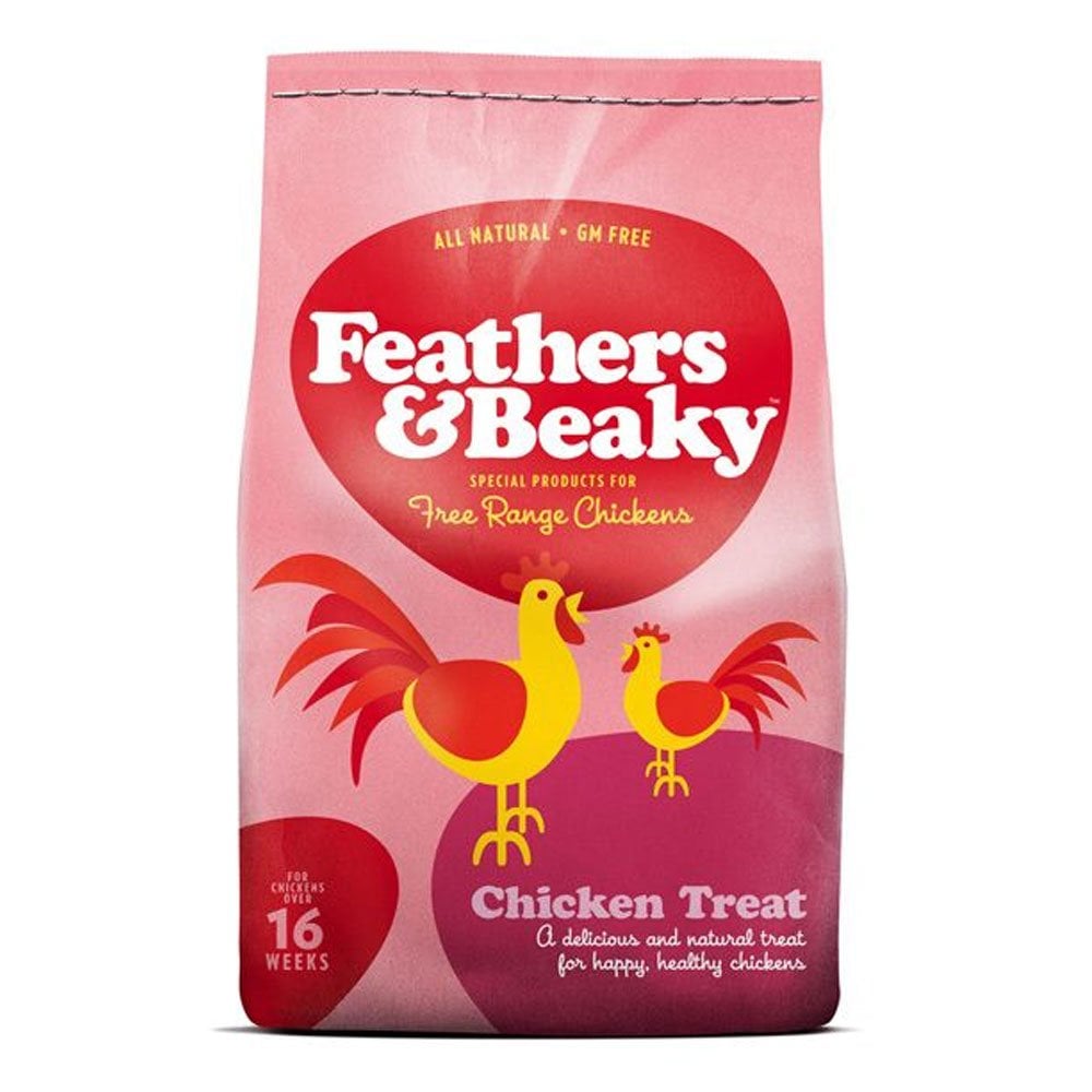 Feathers and Beaky Chicken (Poultry) Treat 5Kg