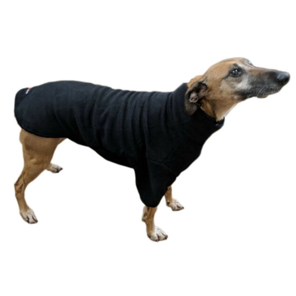 HotterDog Fleece Dog Jumper Black