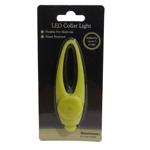 Rosewood Silicon Collar Light
