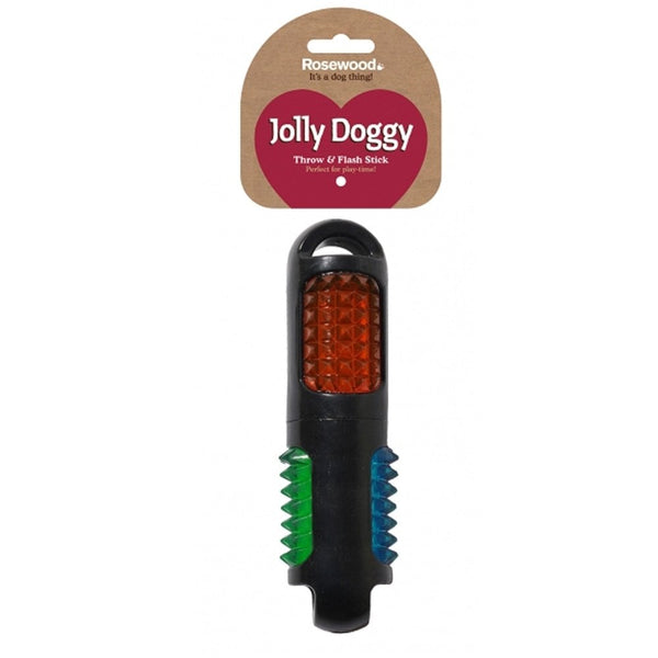 Rosewood Throw and Flash Stick Dog Toy