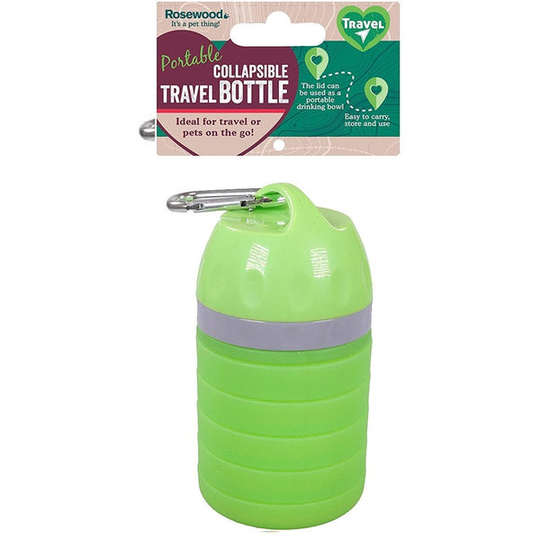 Rosewood Portable collapsible travel bottle