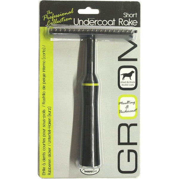 Happy Pet Groom Dog Short Undercoat Rake