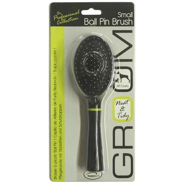 Happy Pet Groom Dog Ball Pin Brush Small