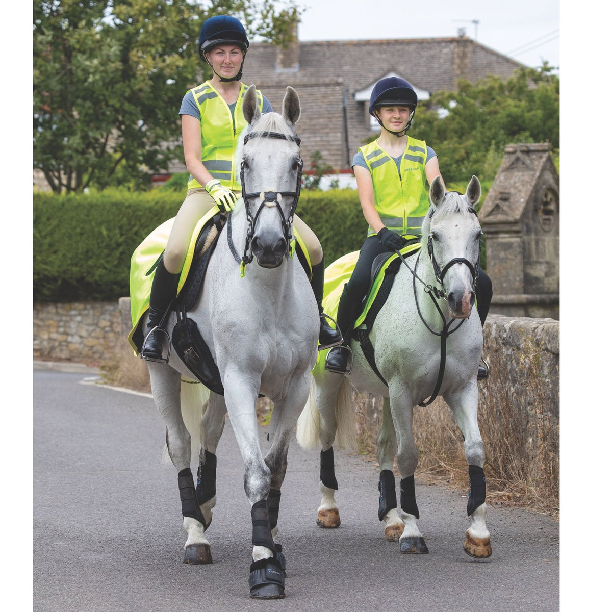 Shires Equiflector Waterproof Exercise Sheet Yellow