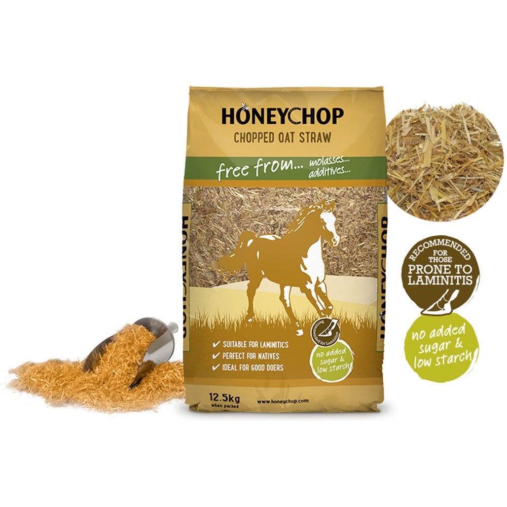 HoneyChop Chopped Oat Straw 12.5Kg
