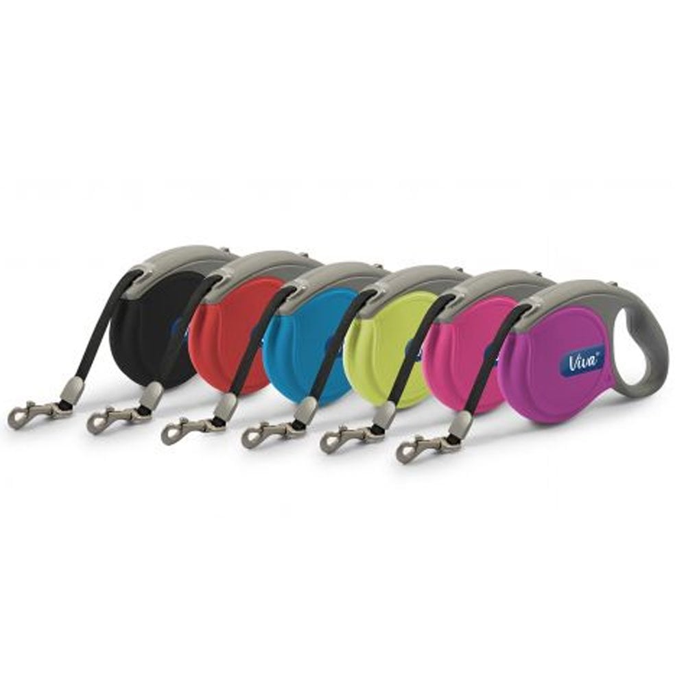 Ancol Viva Retractable 5m Dog Lead