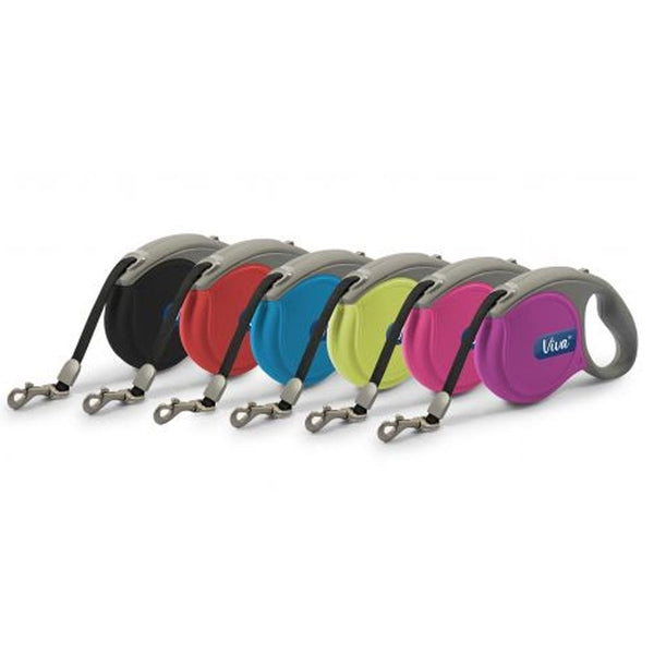 Ancol Viva Retractable 5m Dog Lead