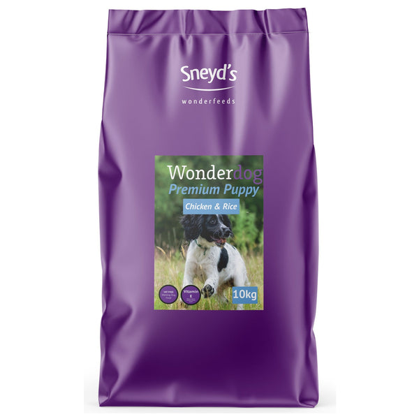 Sneyd's Wonderdog Premium Puppy Chicken & Rice 10Kg