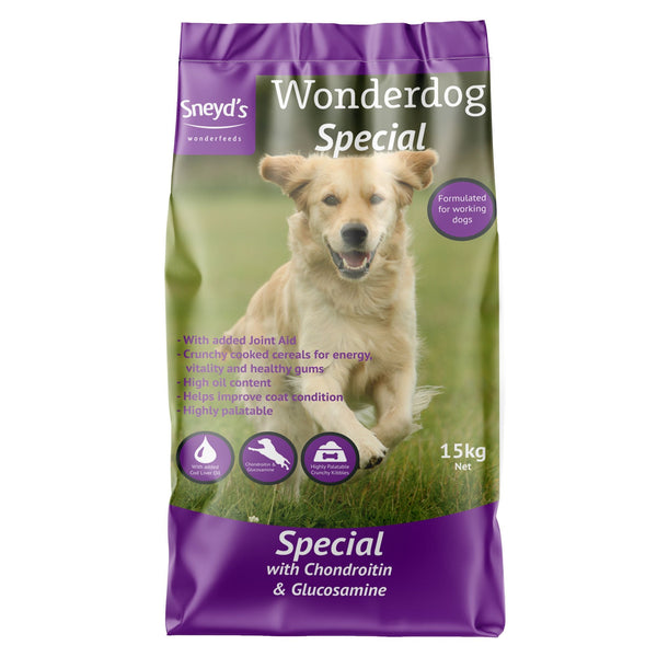 Sneyd's Wonderdog Special Complete Working Dog Food 15Kg