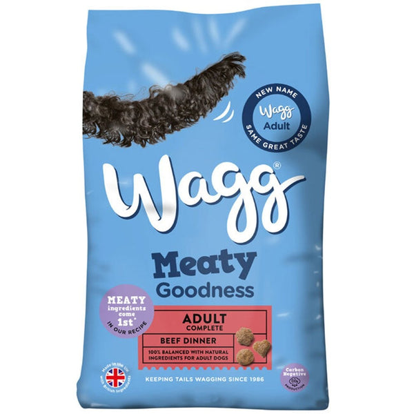 Wagg Meaty Goodness Adult Complete Beef Dinner Dog Food