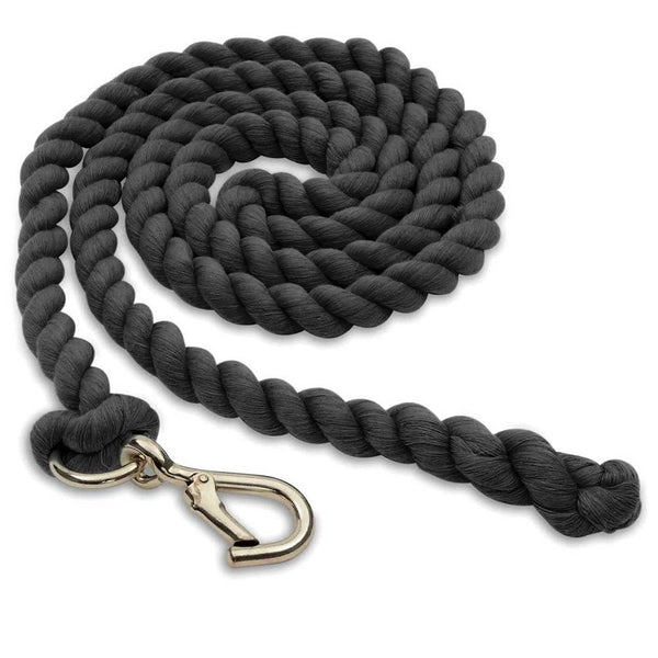 Shires Shires Plain Lead Rope Black