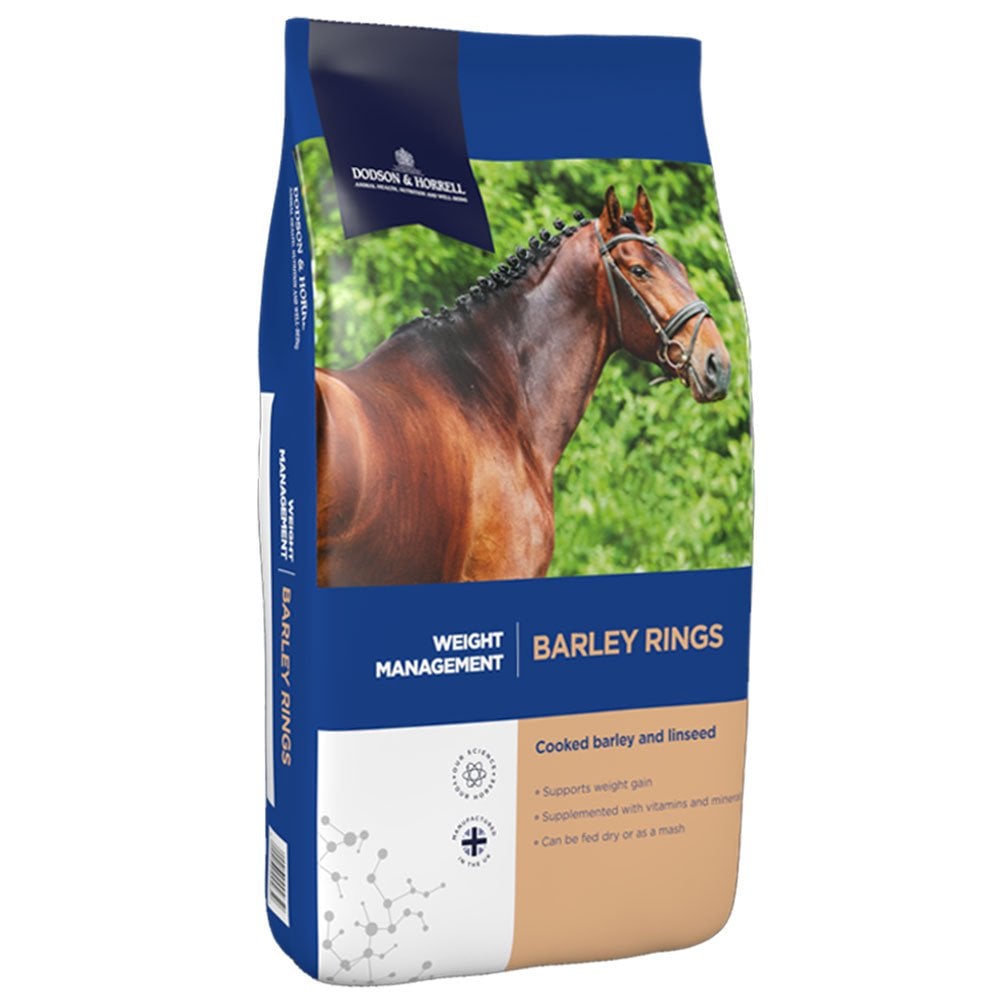Dodson & Horrell Barley Rings 15Kg - Horse Feed