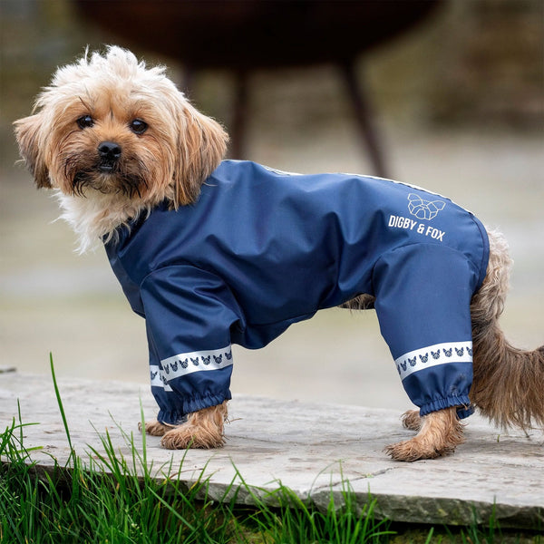 Digby & Fox Cover All Dog Coat Navy