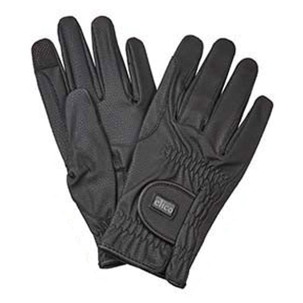 Elico Chatsworth Adults Riding Gloves Black