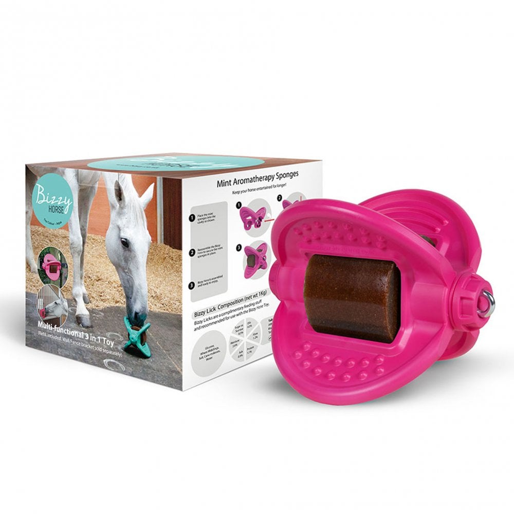 Bizzy Ball Horse Toy - Pink