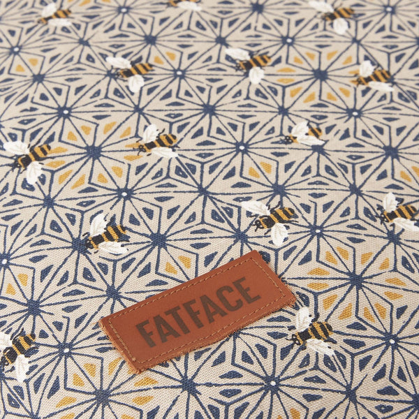 FatFace Geo Bees Deluxe Duvet Dog Bed