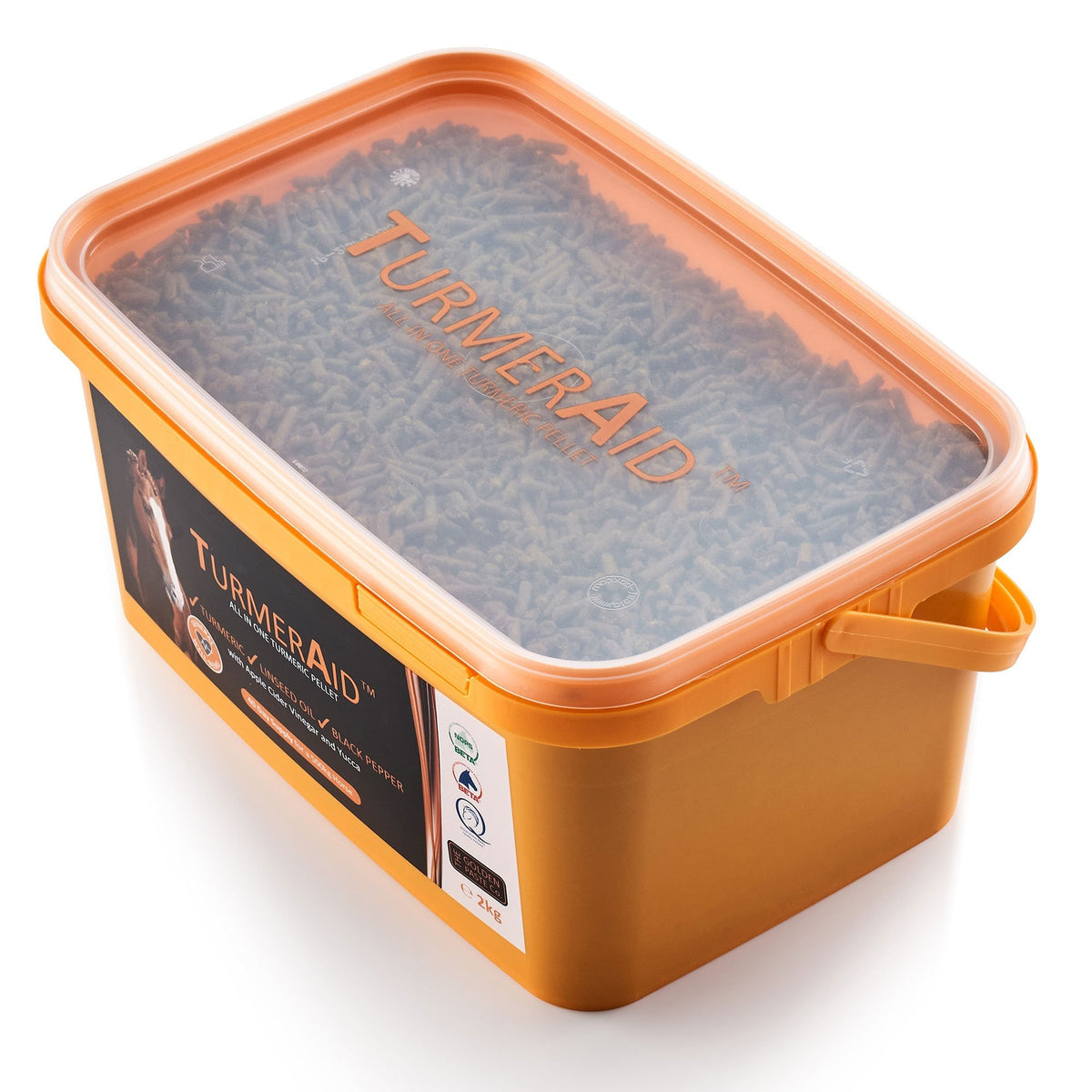 TurmerAid Turmeric Pellets 2Kg - Horse Supplement