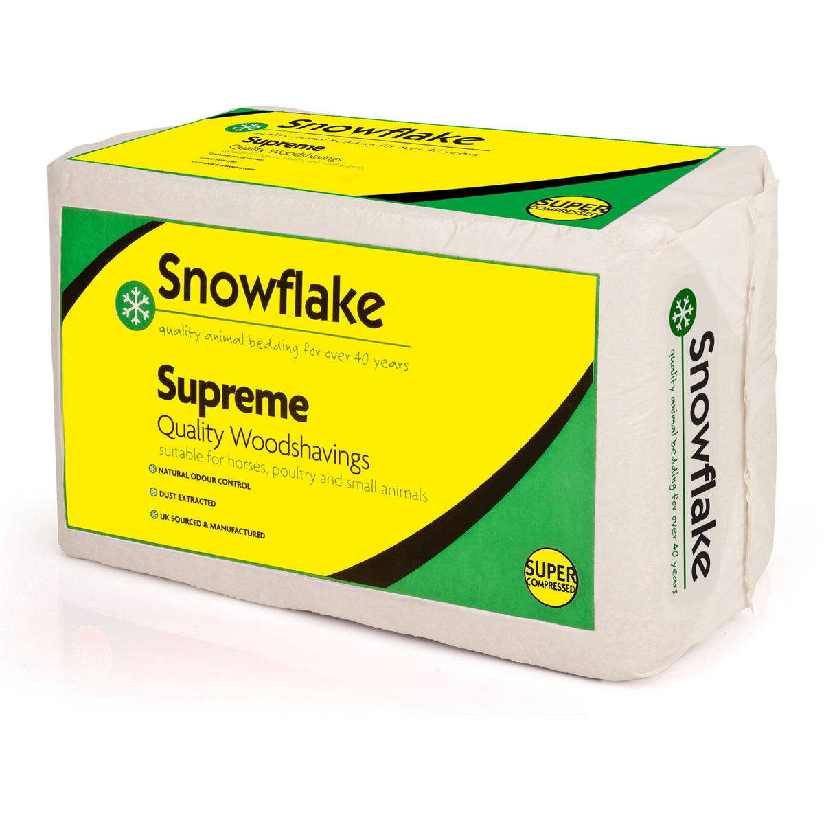 Snowflake Supreme Shavings 15Kg (New Bale Size)