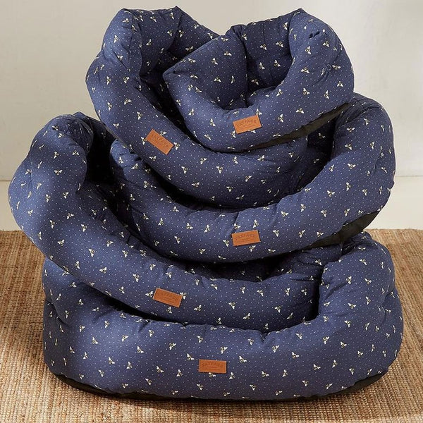 FatFace Spotty Bees Deluxe Slumber Dog Bed
