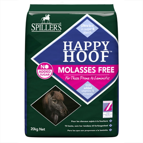 Spillers Happy Hoof MOLASSES FREE 20Kg - Horse Feed