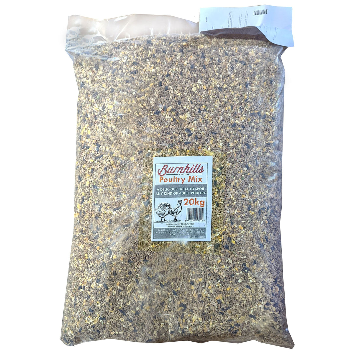 Burnhills Poultry Mix - A Nutritious Poultry Treat
