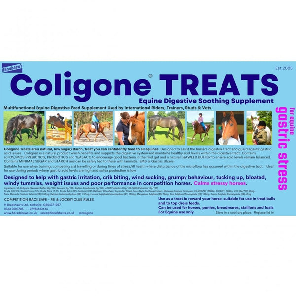H Bradshaws Coligone Treats 3Kg
