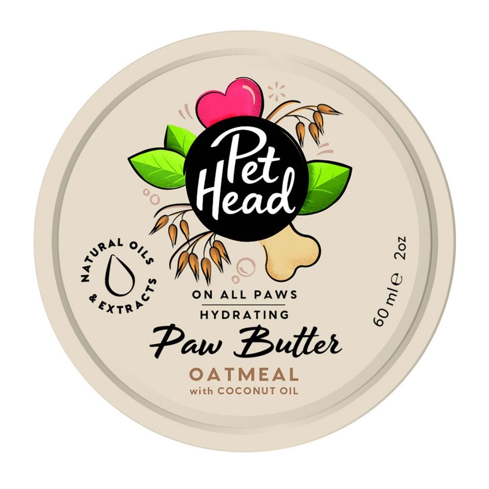 Pet Head Hydrating Paw Butter Oatmeal 60lm