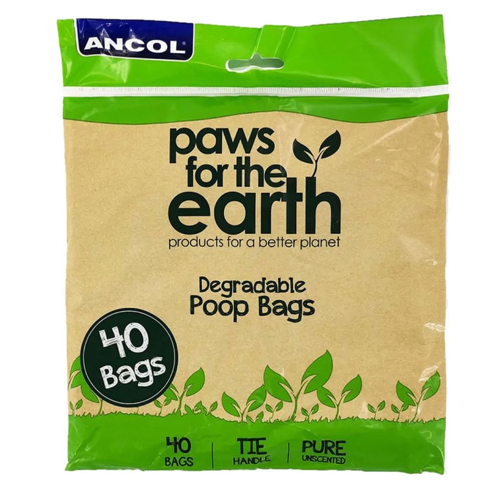 Ancol BioDegradable Poop Bags 40 Pack