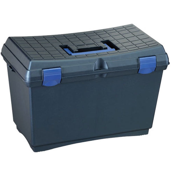 Plastica Panaro Tack Box Art 159 Midnight Blue XLarge
