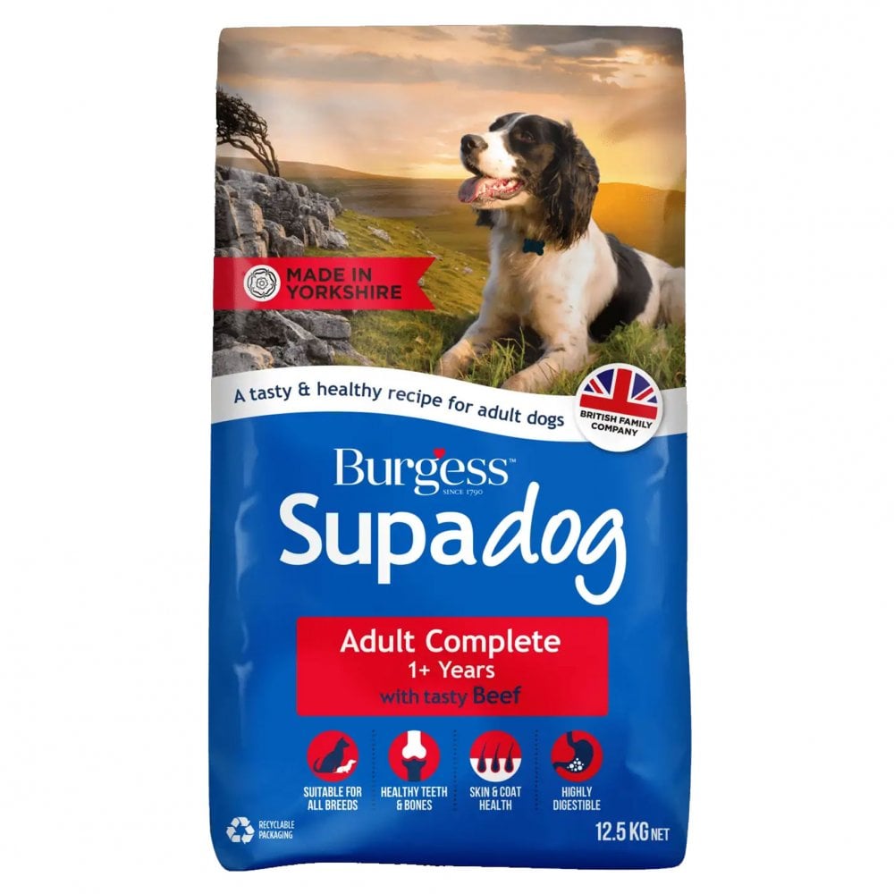Burgess Adult with Beef Complete Dog Food