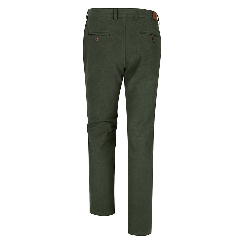 Hoggs of Fife Monarch II Moleskin Trousers Dark Olive