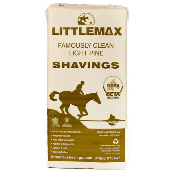 LITTLEMAX Shavings 18Kg - Horse Bedding Bale