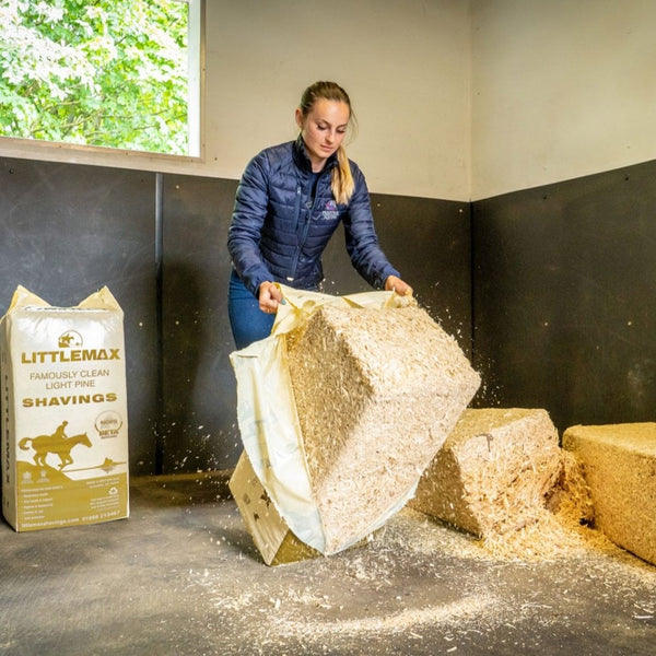 LITTLEMAX Shavings 18Kg - Horse Bedding Bale