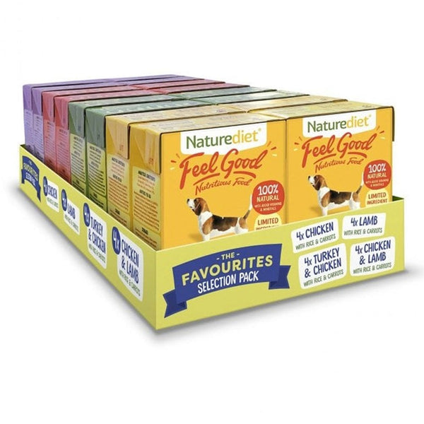 NatureDiet Feel Good Range Selection Pack 16 x 390g