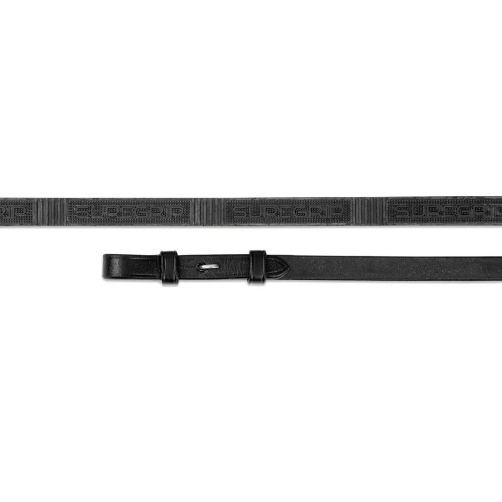 Shires Velociti Rapida Pro Grip Suregrip Reins Black