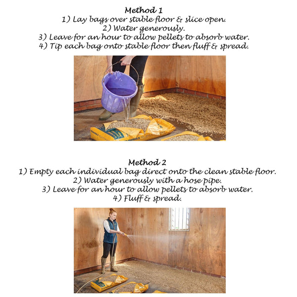 STRAWMAX STRAW Pellets - Horse Bedding 15Kg