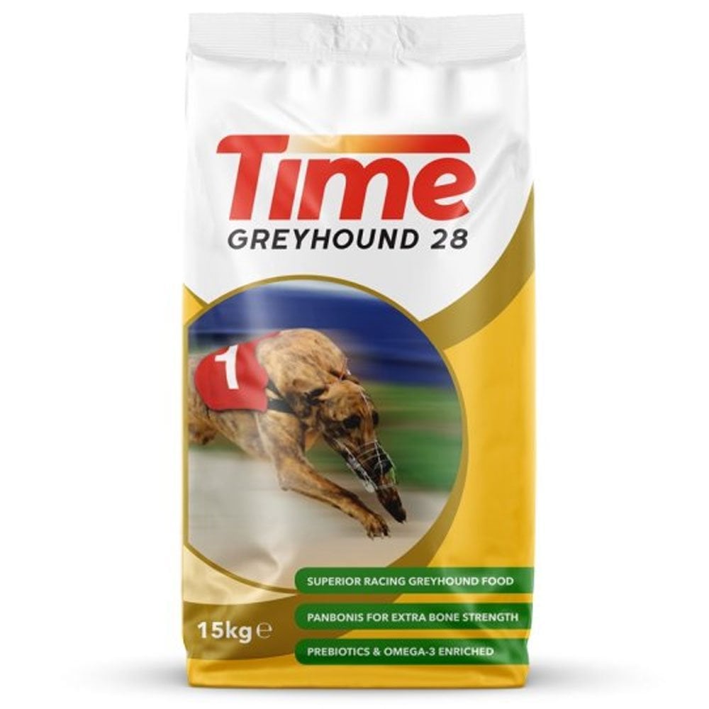 Time Greyhound 28 Racing Greyhound Dog Food 15Kg