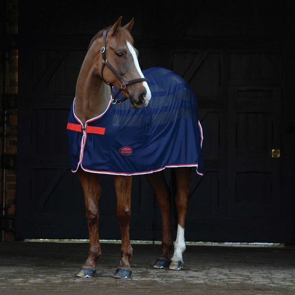 Weatherbeeta Scrim Cooler Standard Neck Navy/Red/White