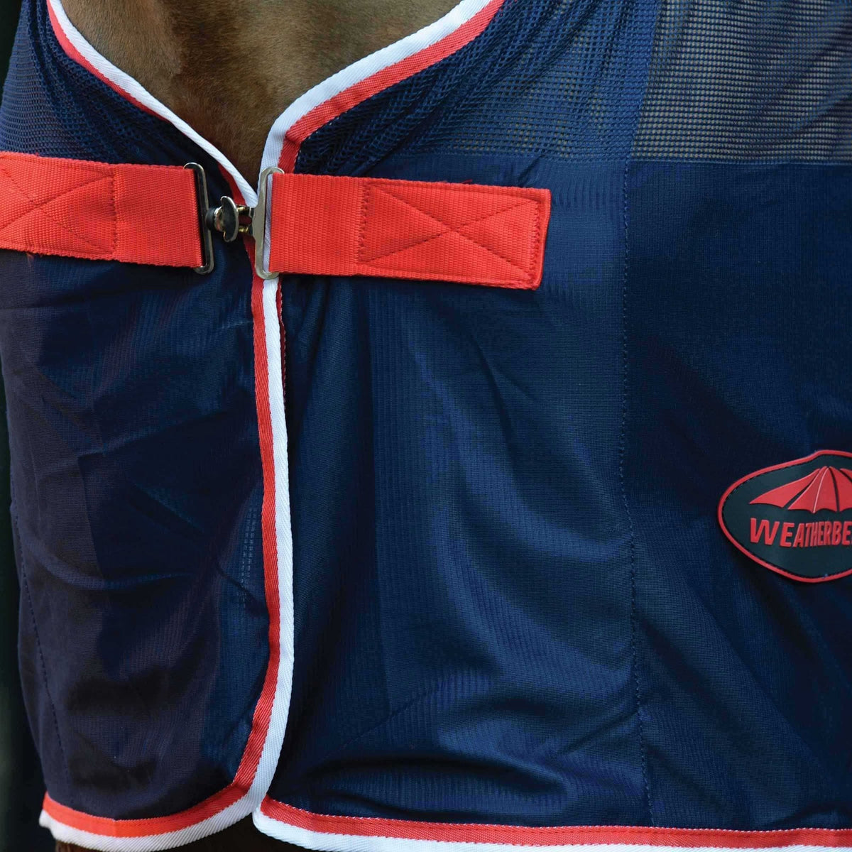 Weatherbeeta Scrim Cooler Standard Neck Navy/Red/White