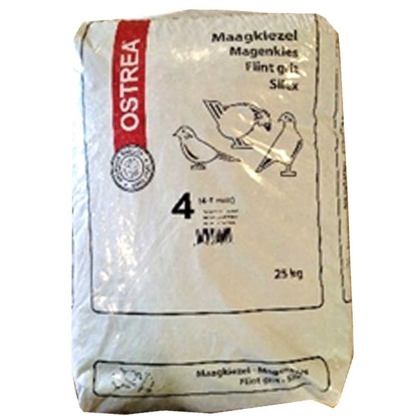 Ostrea Flint Grit No.4 (4-7mm For Hens) 25Kg