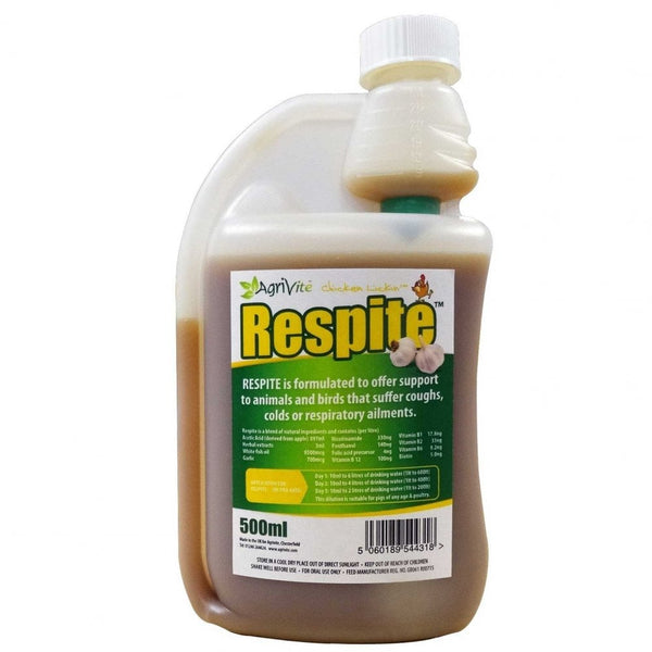 AgriVite Respite 250ml - Respiratory Supplement