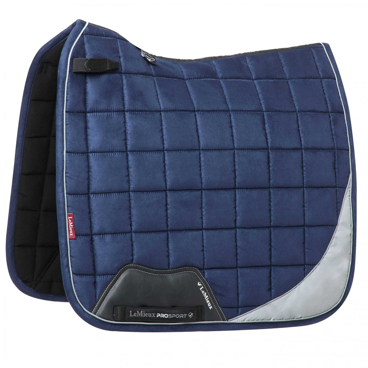 LeMieux Reflective Dressage Square Navy Large