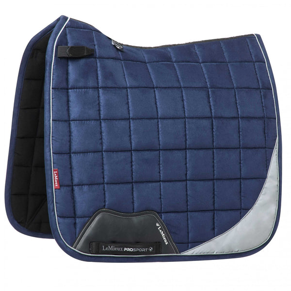 LeMieux Reflective Dressage Square Navy Large