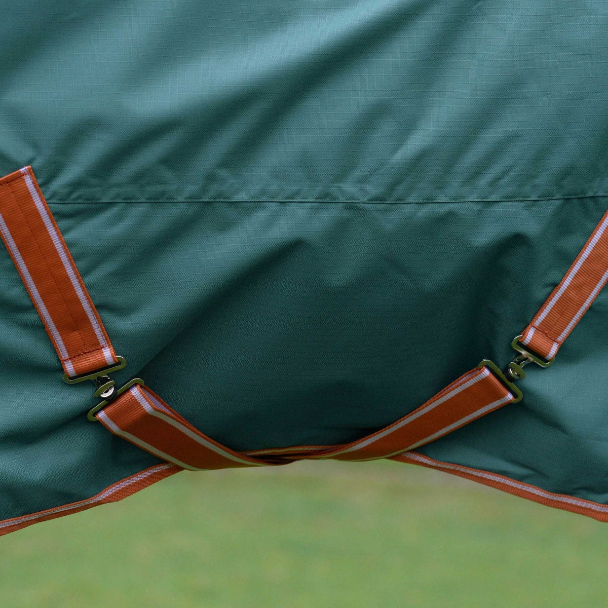 Weatherbeeta Comfitec Tyro Turnout Rug Standard Neck Green/ Orange 50g