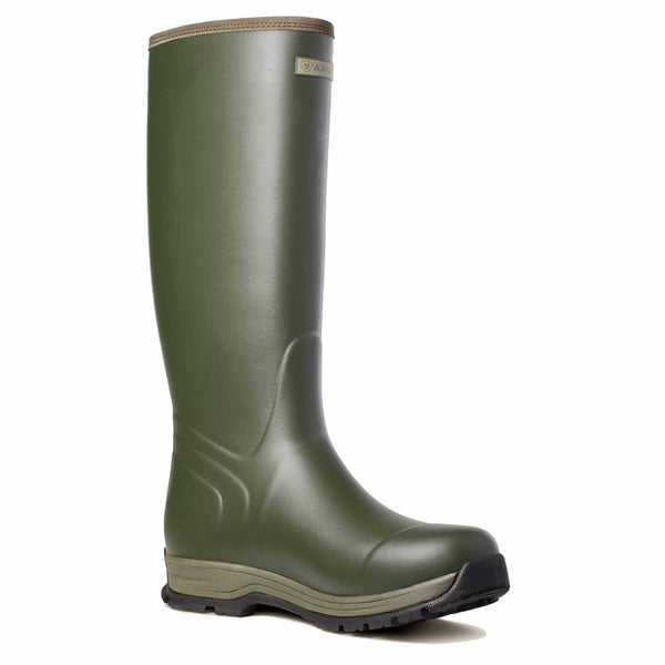 Ariat Mens Burford Insulated Wellington Boots Olive Green