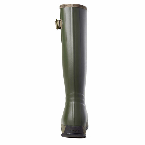 Ariat Mens Burford Insulated Wellington Boots Olive Green
