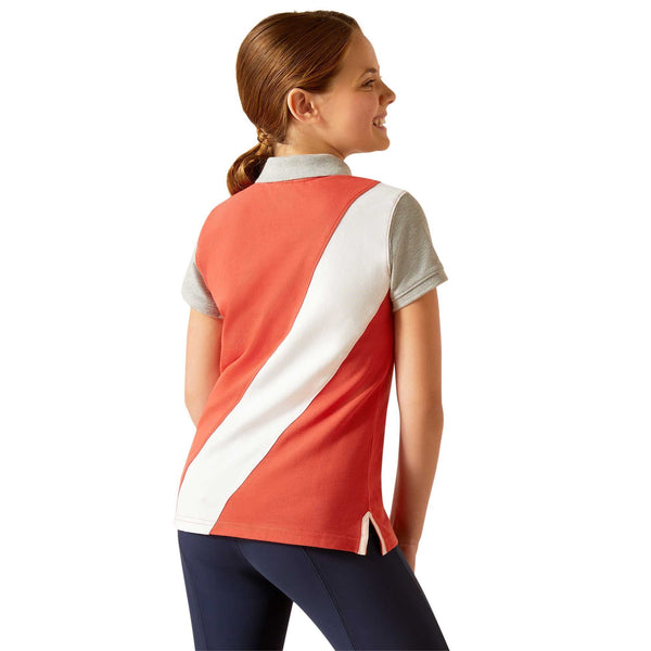 Ariat Kids Taryn Polo Baked Apple