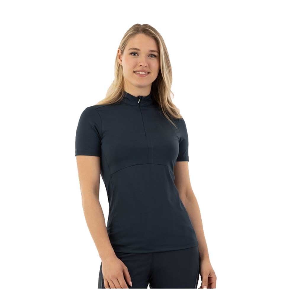 BR Zip Up Shirt Estelle Ladies Blueberry