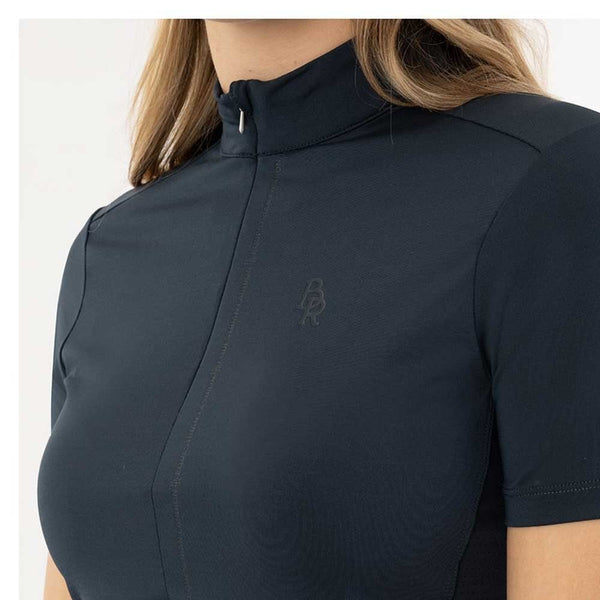BR Zip Up Shirt Estelle Ladies Blueberry